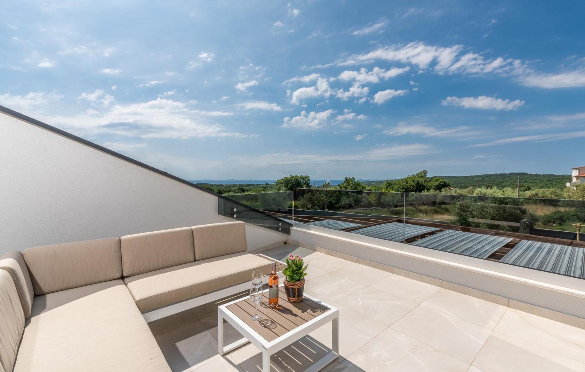 Villa Posidonia Near Pula With Sea View And Surrounded By Olive Trees Krnica Esterno foto