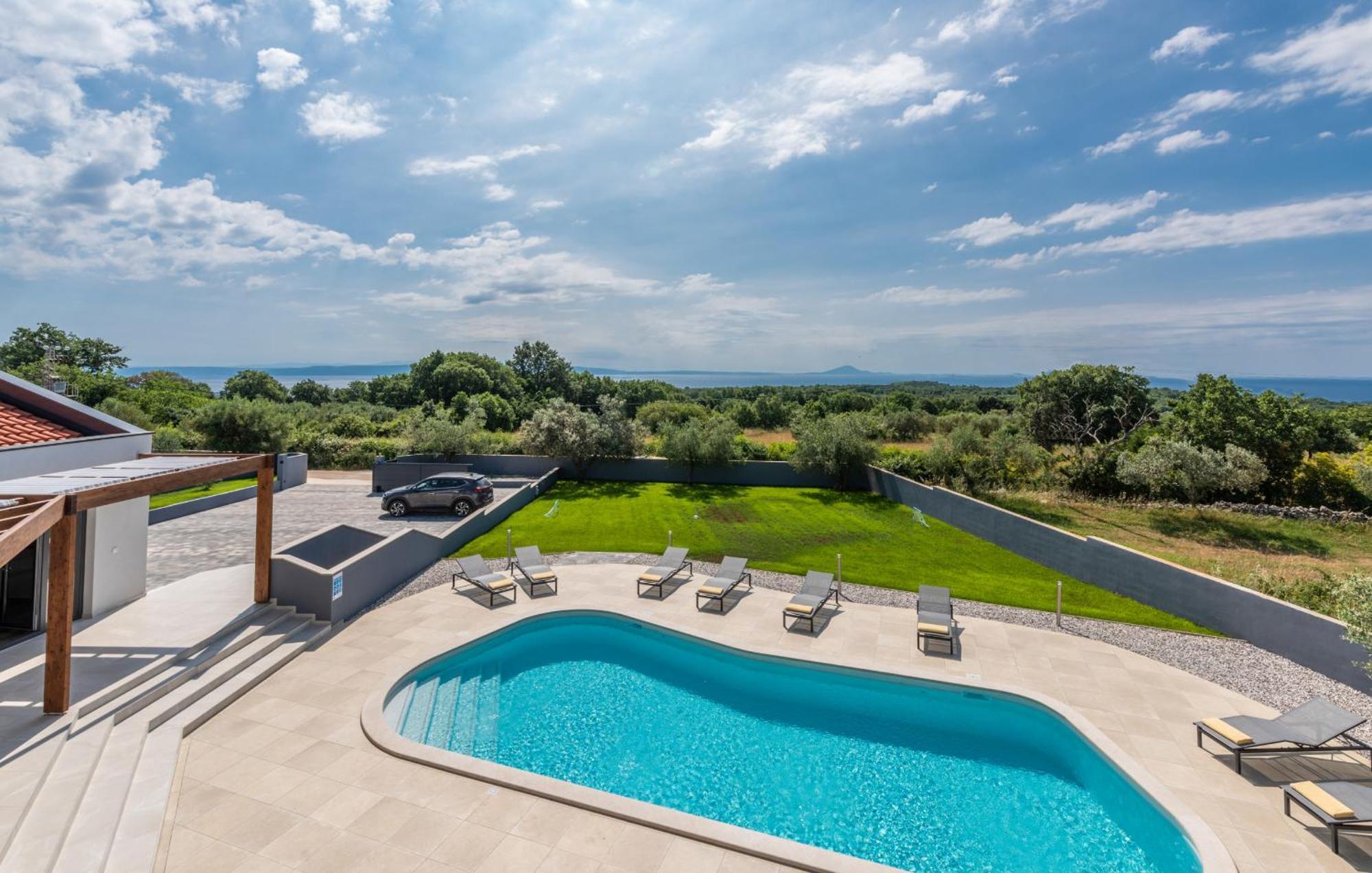 Villa Posidonia Near Pula With Sea View And Surrounded By Olive Trees Krnica Esterno foto