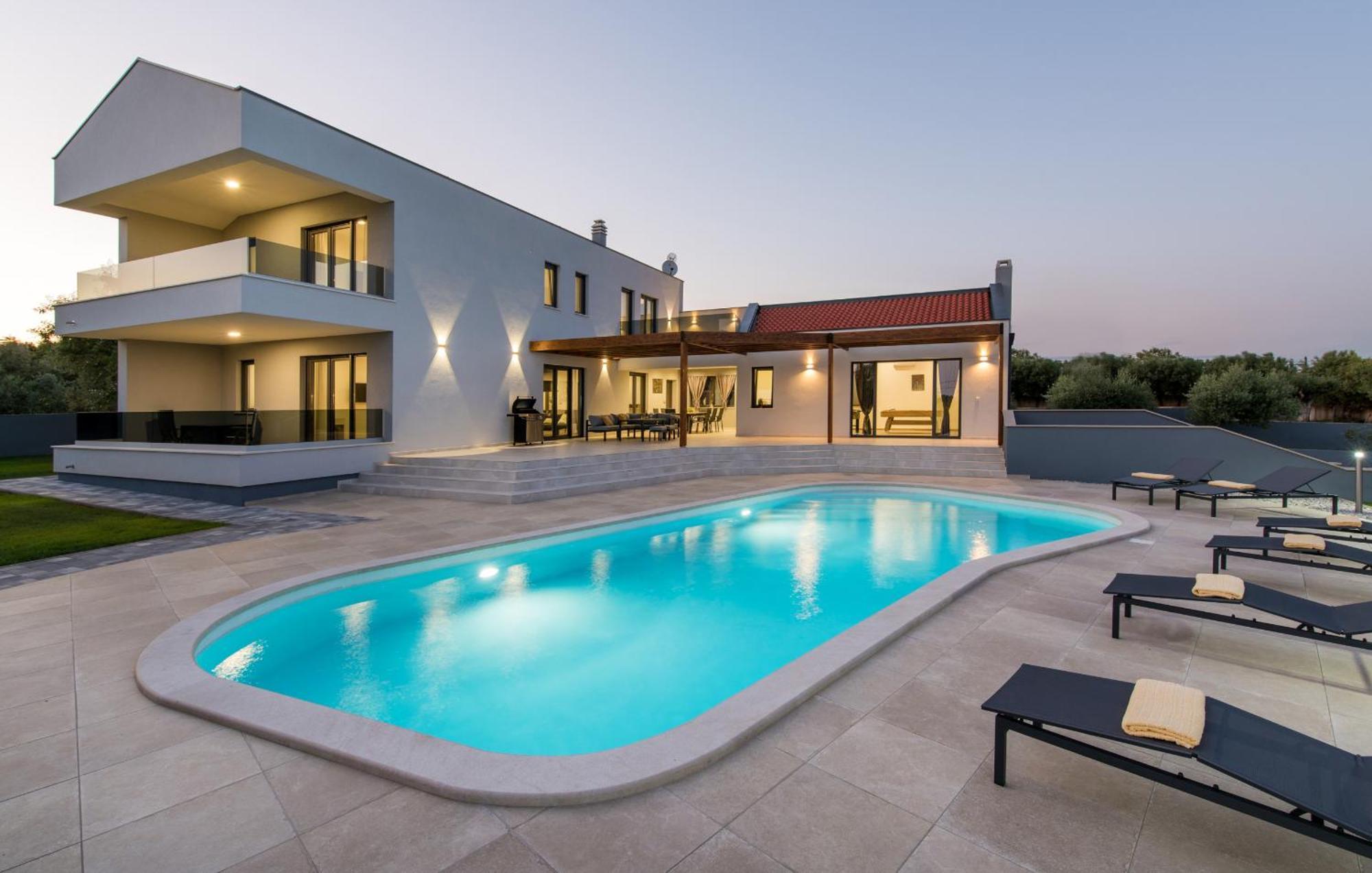 Villa Posidonia Near Pula With Sea View And Surrounded By Olive Trees Krnica Esterno foto