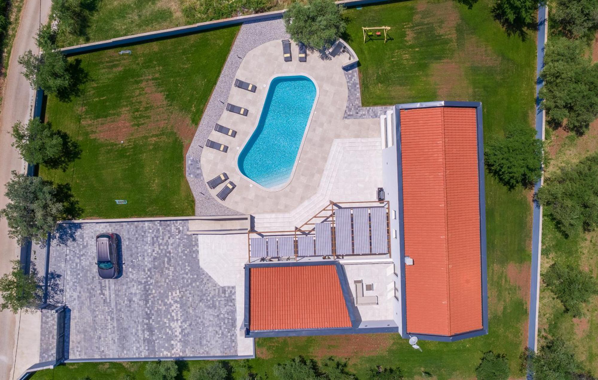 Villa Posidonia Near Pula With Sea View And Surrounded By Olive Trees Krnica Esterno foto